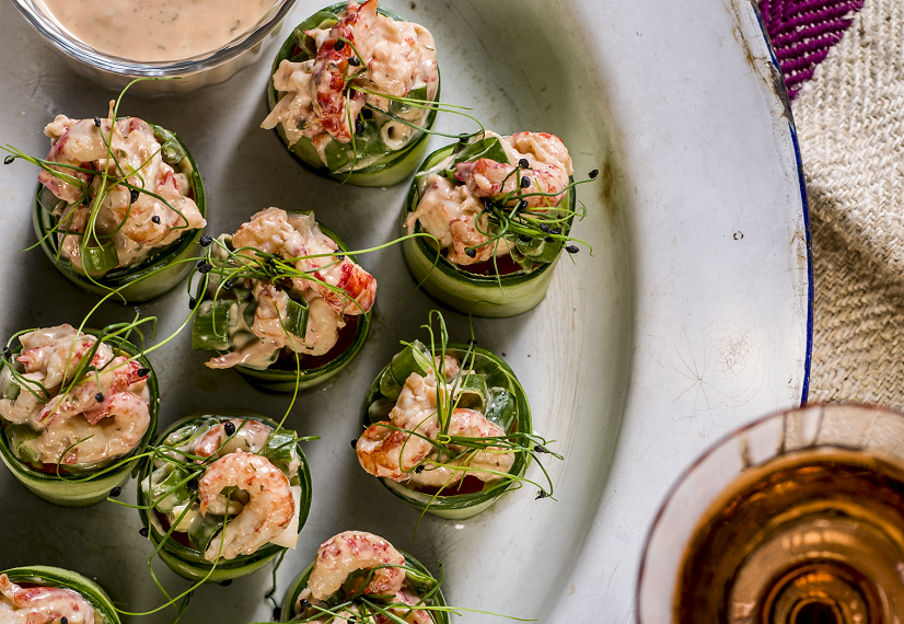 Hollandse sushi recept met Smaakgeheimen chipdip cocktail