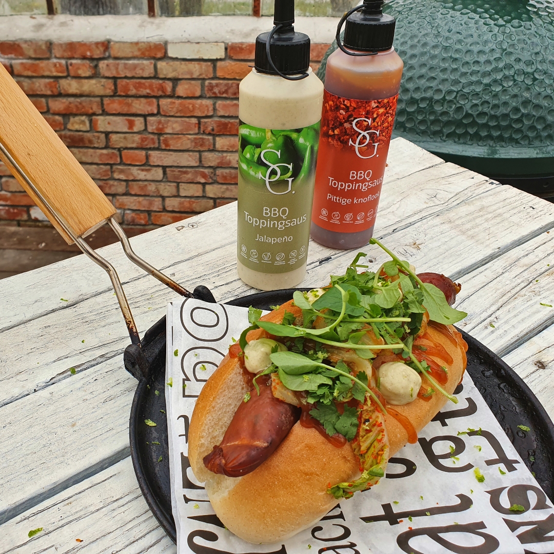 Smaakgeheimen hotdog BBQ